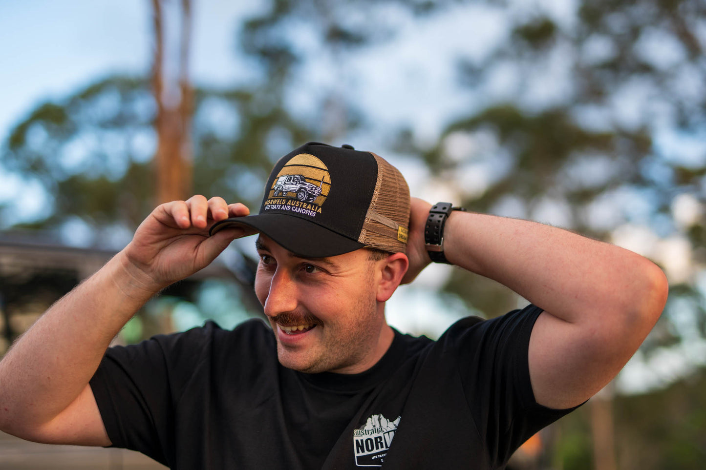 Sunset LandCruiser Trucker Cap