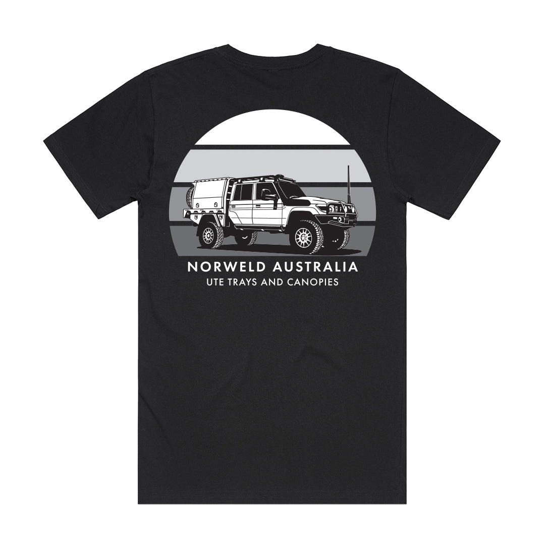 Unisex Sunset LandCruiser "Bull79" T-Shirt