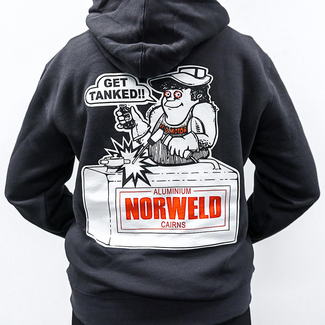 Retro Hoodie - "Get Tanked"