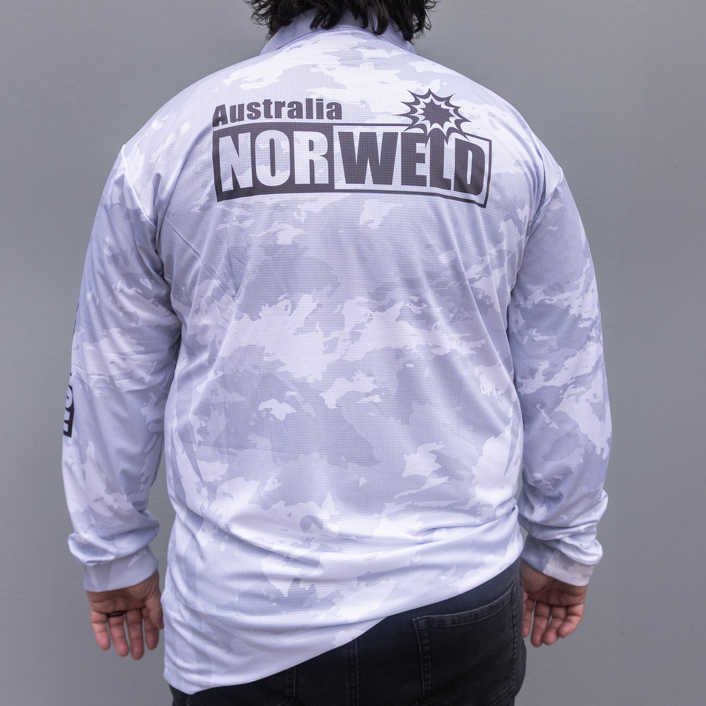 Adult Fishing Shirt - Grey Camo