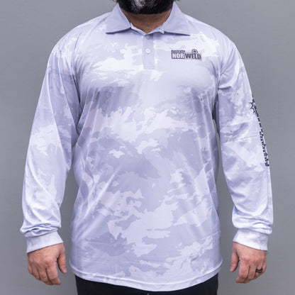 Adult Fishing Shirt - Grey Camo